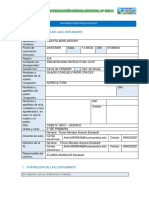 Informe psicopedagógico de estudiante con discapacidad intelectual leve