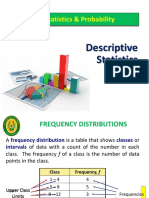 2-3-4 Descriptive, Central Tendency, Variation PDF