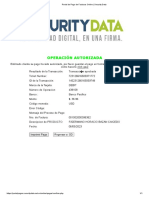 Portal de Pago de Facturas Online - Security Data
