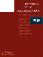 Lecturas de Lo Psicosomático - Marta Beck PDF