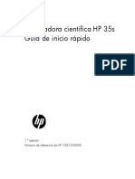 Manual Calculadora GUIA RAPIDA Hp35s-Qsg-Es PDF