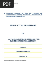 Applied Research Methods