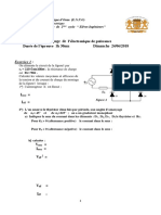 Examen de Rattrapage ELNP 2018 N 1 PDF