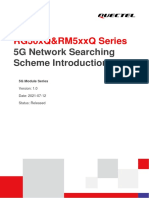 Quectel RG50xQ RM5xxQ Series 5G Network Searching Scheme Introduction V1.0 PDF