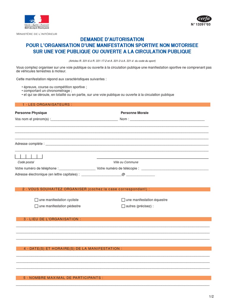 Cerfa 13391-03 | PDF | Finance et gestion monétaire