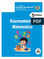Razonamiento Matematico Ivb 5to Primaria PDF