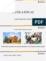 Apresentação ESCOLA EFICAZ