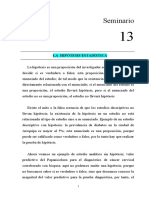 Hipótesis estadística y su formulación