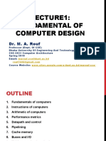 L.1 CSE-3821 Introduction To Computer Architecture