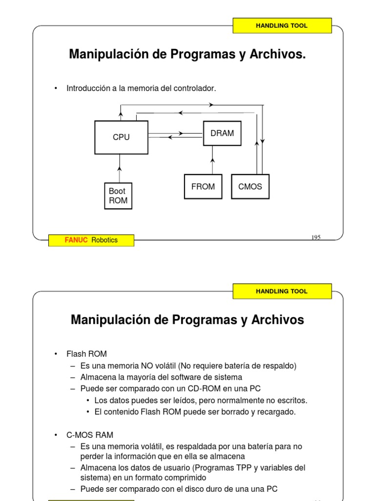 09-Fanuc Robotics - Handlingtool-Rev - Parte98 PDF | PDF | Informática