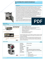 Machine Vision Training System With Conveyor Module