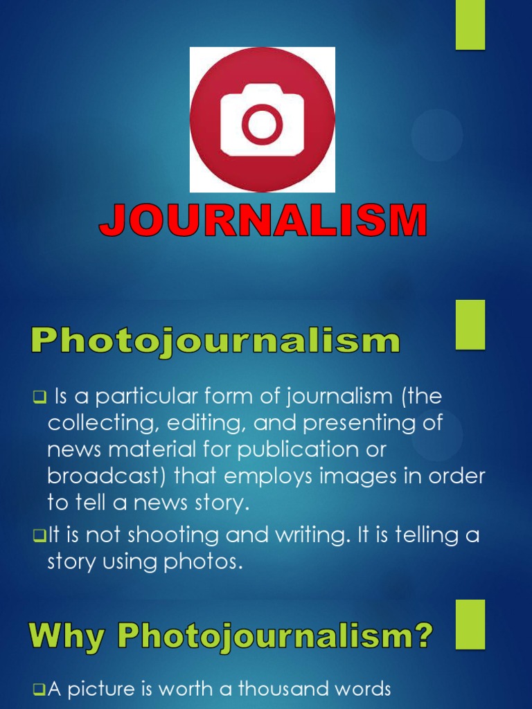 Photojournalism PDF PDF
