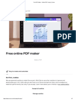 Free PDF Maker - Online PDF Creator - Canva PDF
