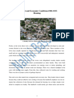 The Social and Economic Conditions 1900-1935 - Housing PDF