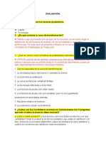 Evaluación de Economia Viernes