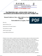 (Artículo) Patrones de Atención Visual A Estímulos Emocionales Pictóricos PDF