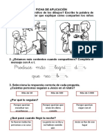 FICHA DE APLICACIÓN Religión