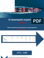 El Desempeño Exportador