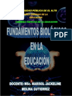 Estefany Callizaya Alvarez - FUNDAMENTOS BIOLÓGICOS MARISOL MOLINA PDF