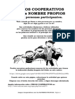 03 Juegos Cooperativos Con Los Nombres Propios 2019 PDF