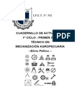 Cuadernillo de Ambientación 1° Año