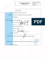 Pro-Tch-0014 Procedimiento de Trabajo Prueba de Aire PDF