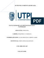 Universidad Tecnica Particular de Loja - Individual - Fisiologia - Terminado