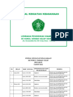 1.2.a1 Jurnal Kegiatan Keagamaan