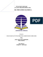 Tugas 2 - Praktik Pengalaman Beracara HKUM4410 PDF