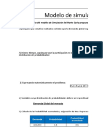 Ejemplo Modelo de Simulación Monte Carlo. Grupo 10