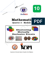 Math10 q3 Mod8 Illustrating-Mutually-Exclusive-Events.v5 PDF