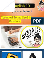 Q4 Technical Terms in Research