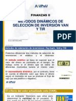 3 - Metodos Dinamicos de Seleccion de Inversion VAN Y TIR-1 PDF