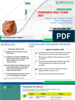 Sosialisasi PMK 3 TH 2023 - FKTP Dan Bidan Jejaring