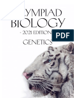 Olympiad Biology 2021 - Genetics PDF