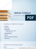 Imrad Format PDF