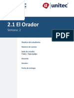 2.1 El Orador