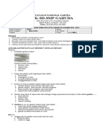 Penilaian Tengah Semester Gasal SD Garuda SBDP KLS V - Revisi (Maria)