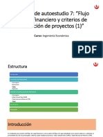 MTA 7 - Flujo de Caja Financiero y Criterios Evaluación de Proyectos