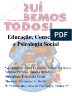 Educação, consciência e psicologia social