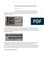 Memahami Tegangan Dan Momen Pada Konstruksi Tugas DPTM PDF