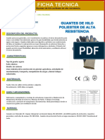 Ficha Tecnica Guantes de Poliester PDF