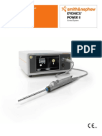 Smith & Nephew DYONICS™ POWER II 控制系统操作和维护 PDF