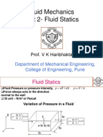 2 - Hydrostatic Pressure, Manometers PDF