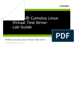 NVIDIA Cumulus Linux Test Drive - Lab Guide For Attendees - July 2020 PDF