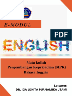 E-Modul Bahasa Inggris MPK