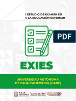 EXIES - UABC. Guías de Estudio PDF