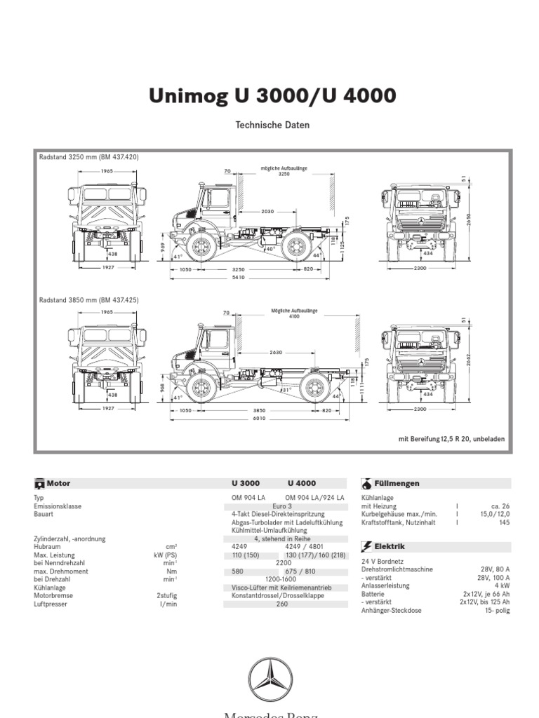 U3000 U4000 Mit EURO3 | PDF