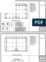 Foundation design notes for single story structure