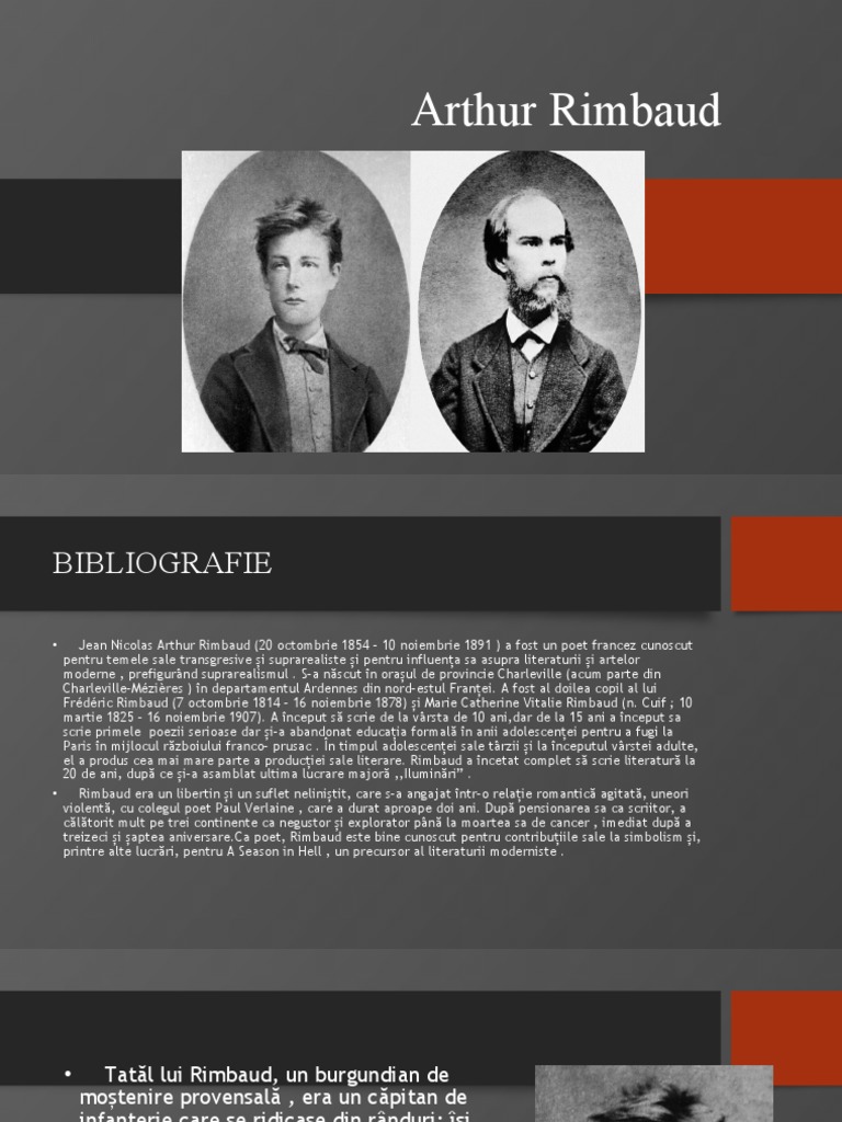 Arthur Rimbaud | PDF